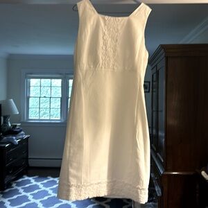 Lilly Pulitzer White Sleeveless Dress